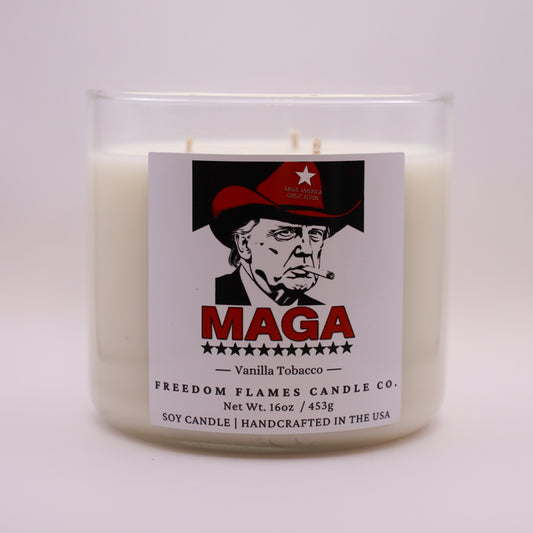 Cowboy Trump (16oz Vanilla Tobacco)