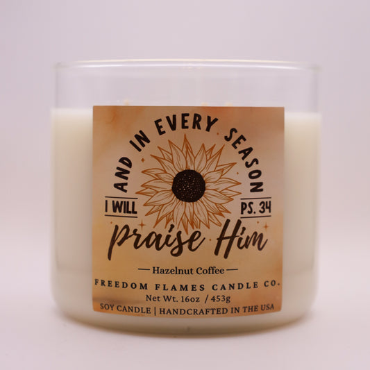 Psalm 34 (16oz Hazelnut Coffee)
