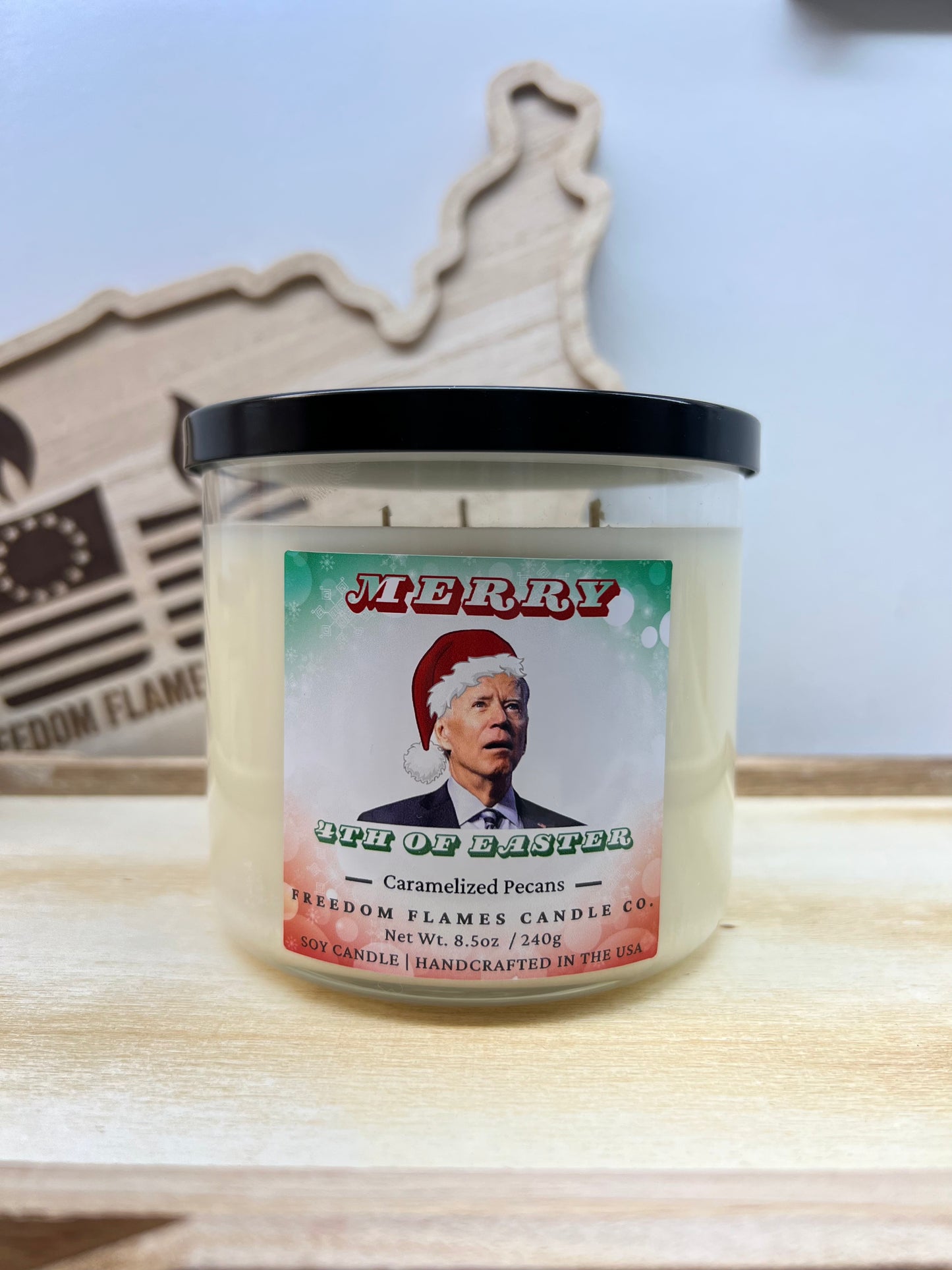 Merry 4th of Easter (Caramel Pecans 3-Wick 16oz)