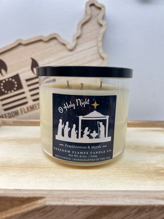 O Holy Night (Frankincense and Myrrh 3-Wick 16oz)
