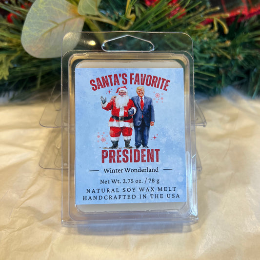 Santa's Favorite President (Winter Wonderland Wax Melt)